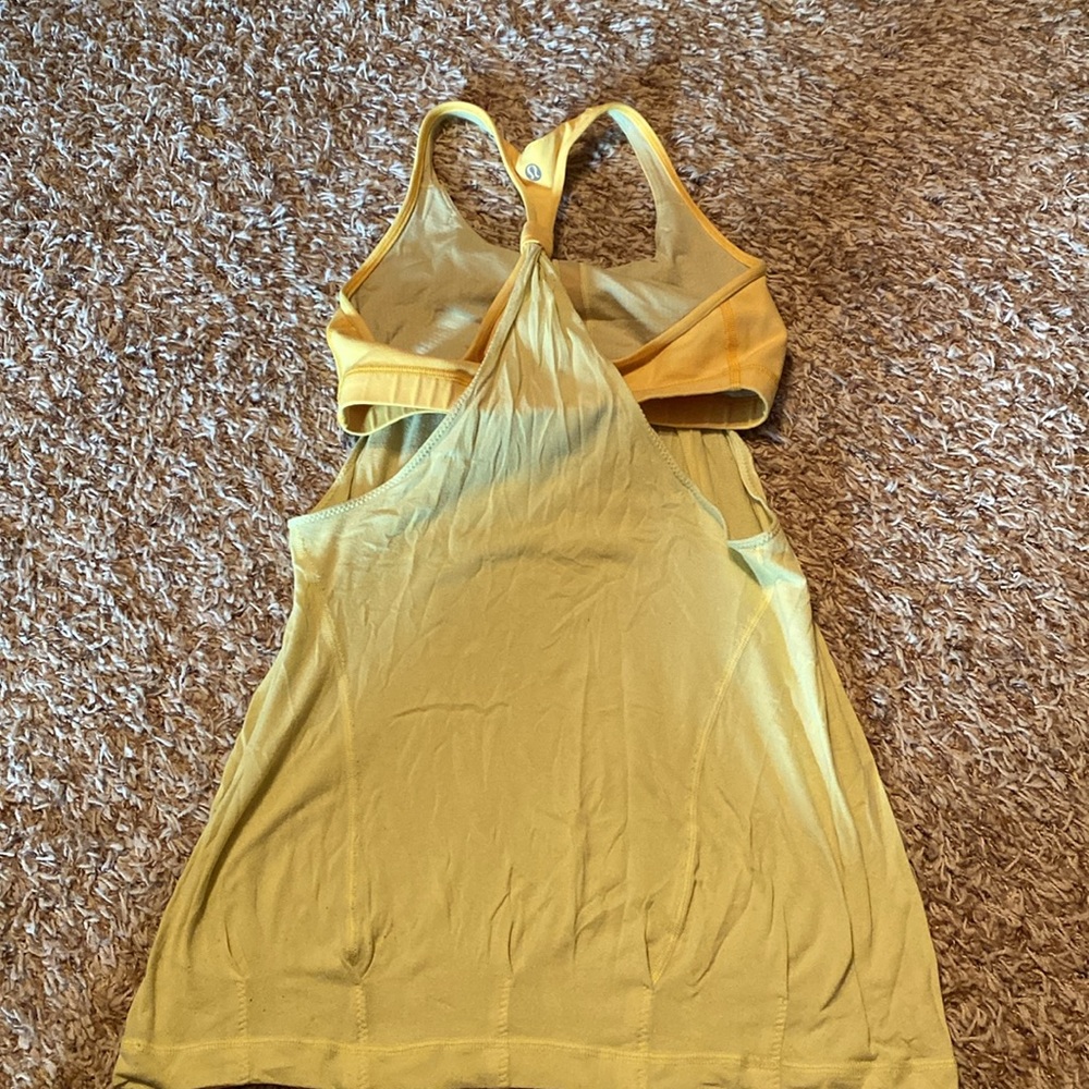 YELLOW TANK TOP - Picture 3 of 4